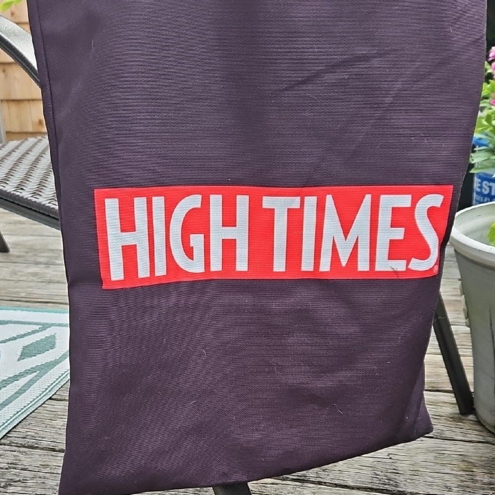 HIGH TIMES Cannabus Cup 2022 Black Tote Bag - Heavy Canvas